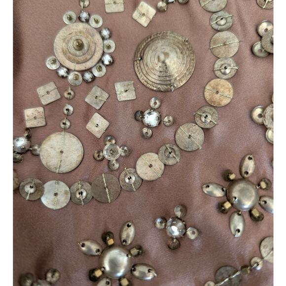 Vera Wang FW2007 Runway Silk Embroidered Skirt 42/8 - Picture 7 of 15